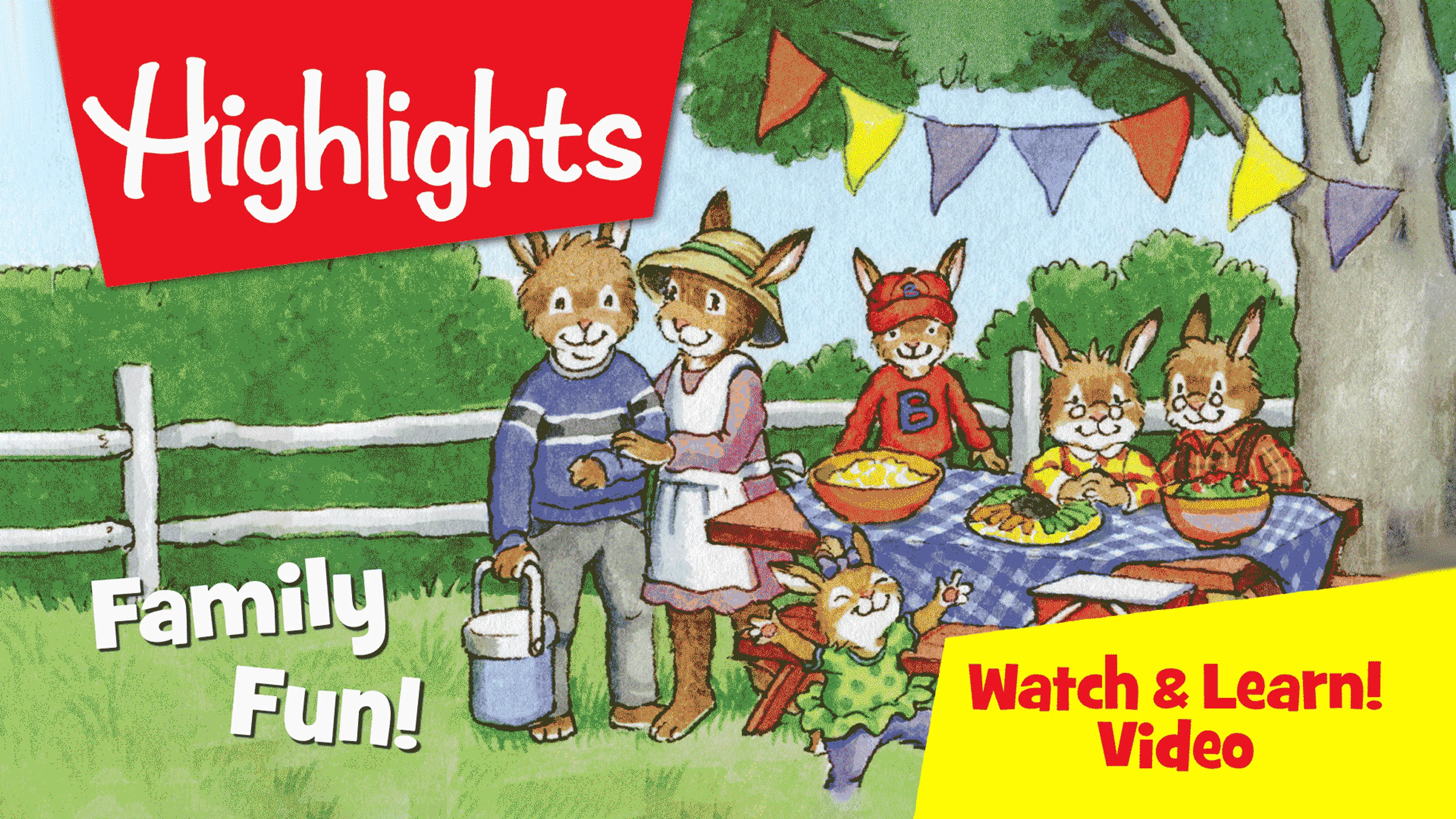 Highlights Watch & Learn!: Family Fun! poster